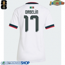 Maglie da calcio Messico Orbelin Pineda #17 Seconda Maglia Femminile Mondiali 2026  Manica Corta